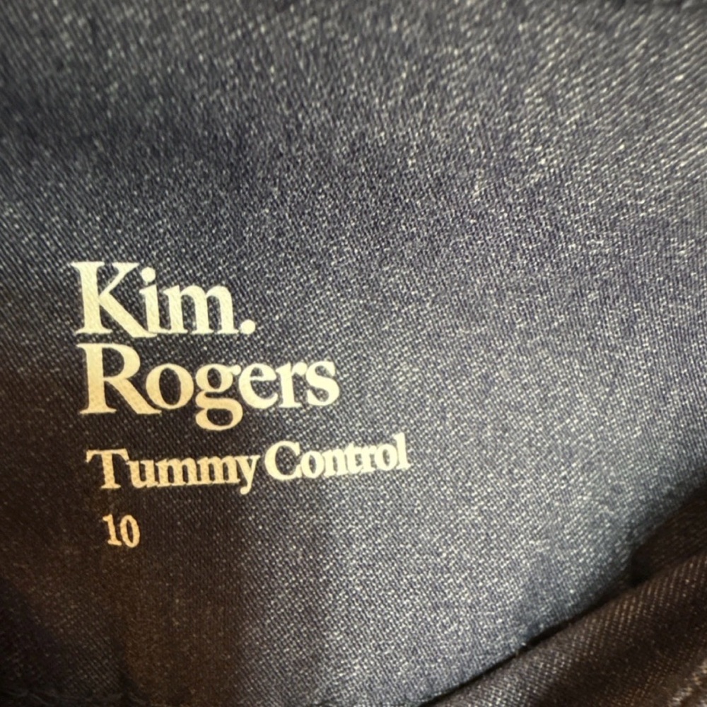 Kim Rogers 10 Navy Tummy Control Knee Length Pencil Skort - Picture 5 of 8